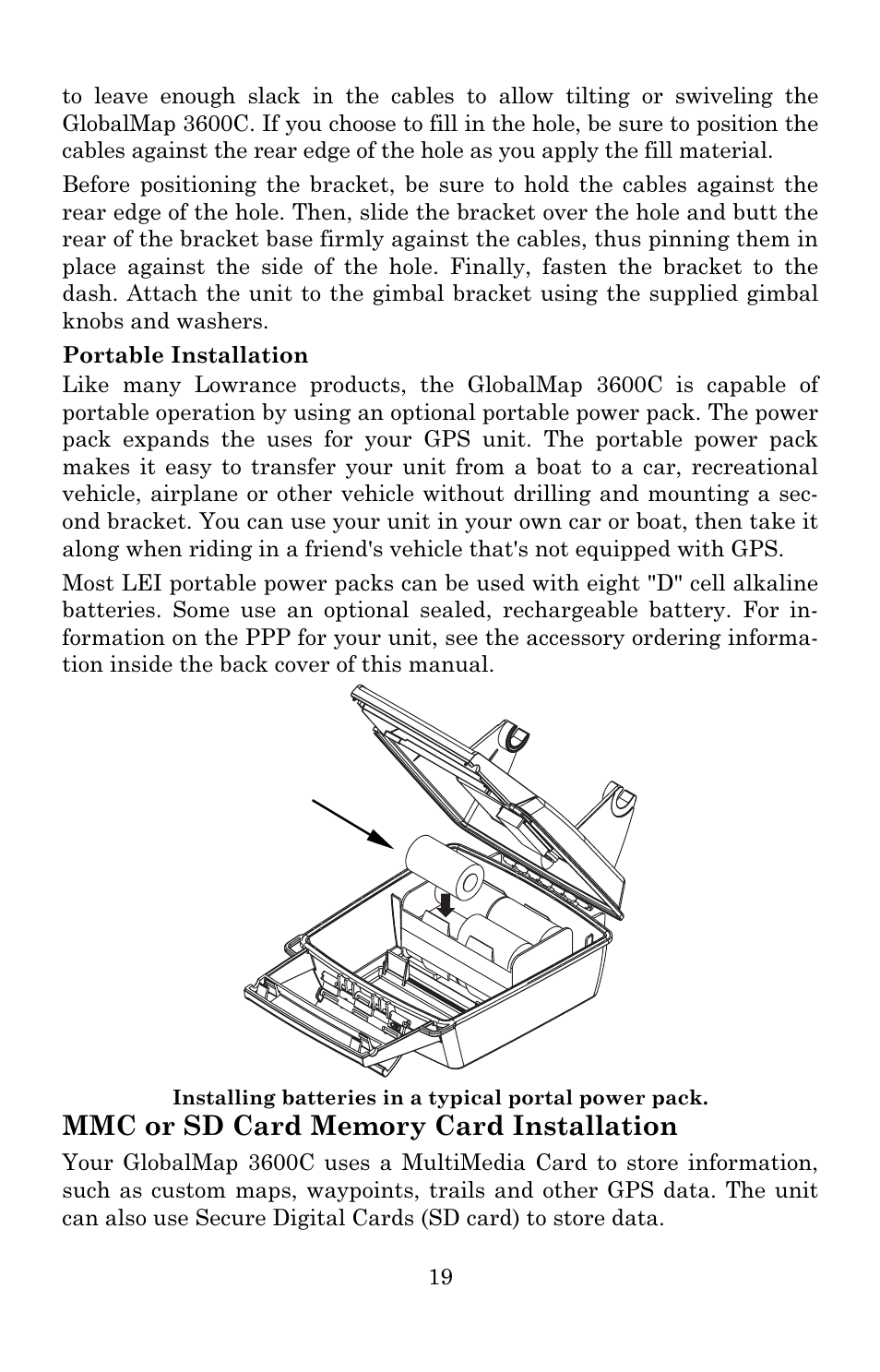 Lowrance electronic 3600C User Manual | Page 25 / 136