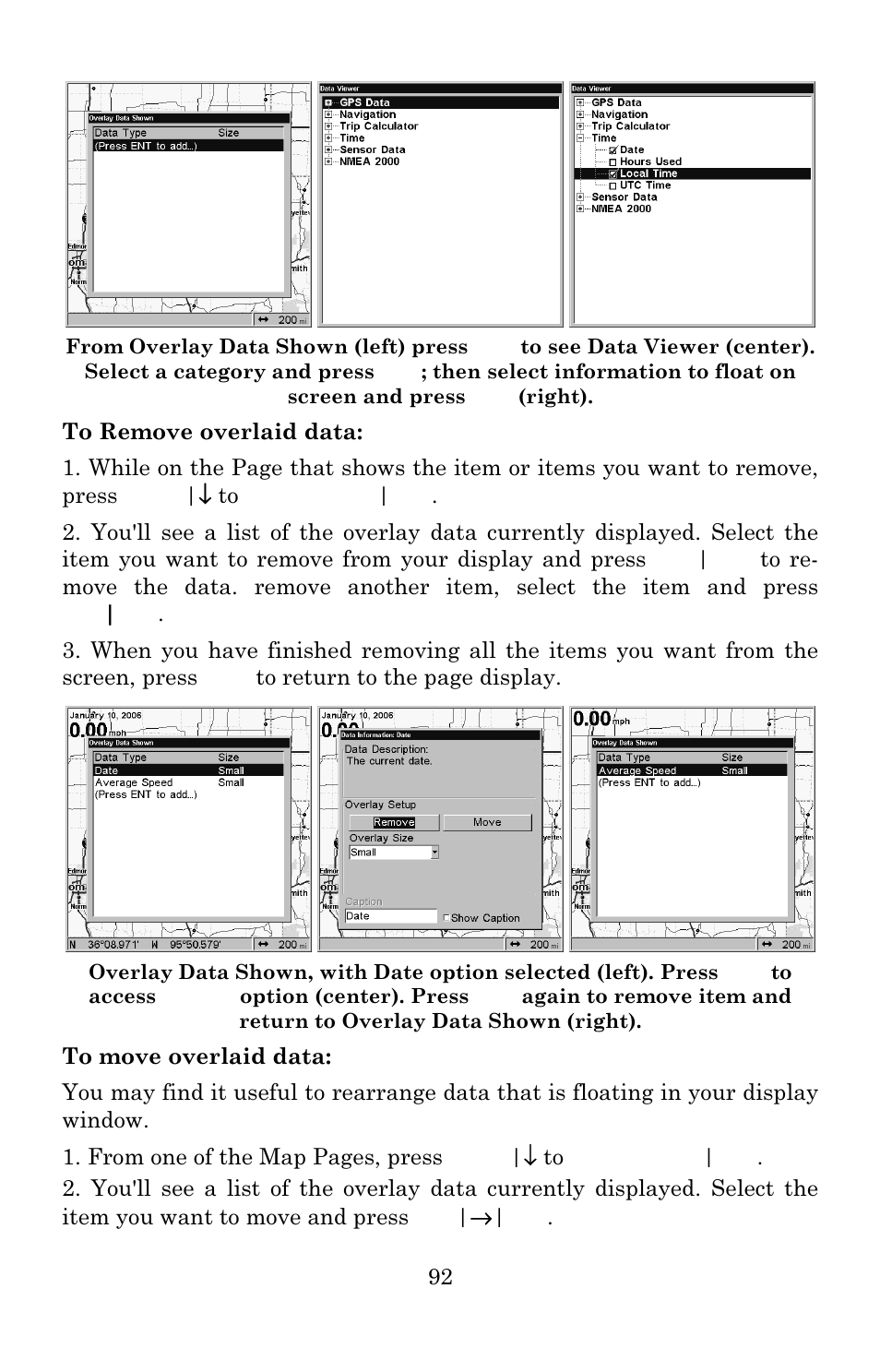 Lowrance electronic 3600C User Manual | Page 98 / 136