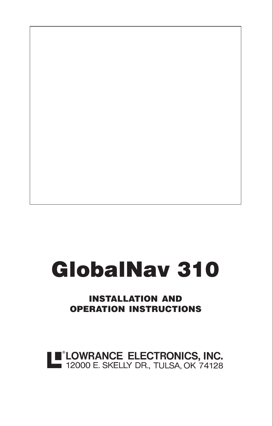 Lowrance electronic 310 User Manual | 65 pages