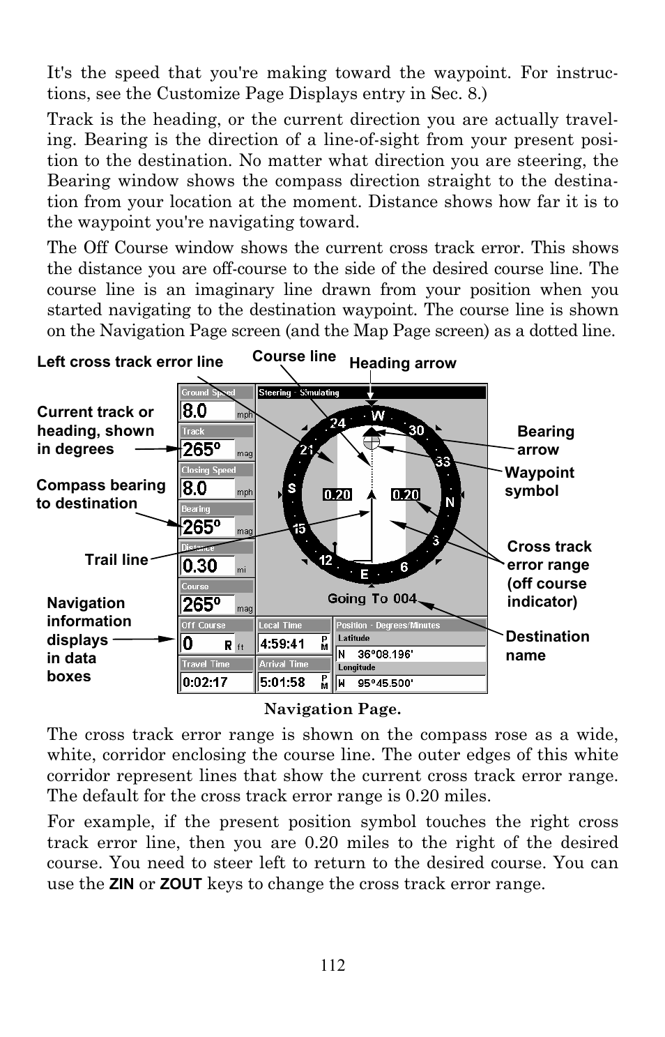 Lowrance electronic LMS-520C User Manual | Page 122 / 252