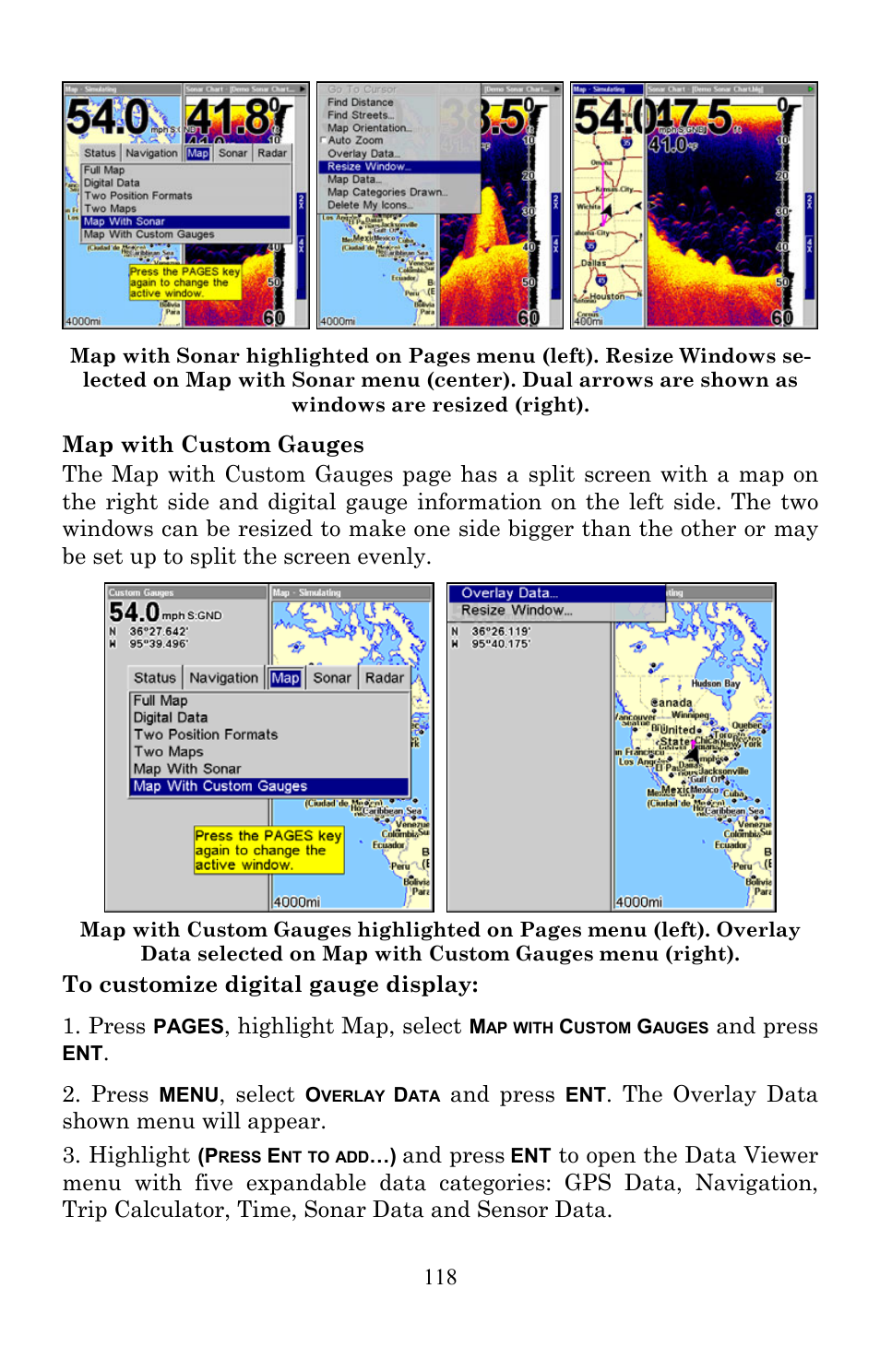 Lowrance electronic LMS-520C User Manual | Page 128 / 252