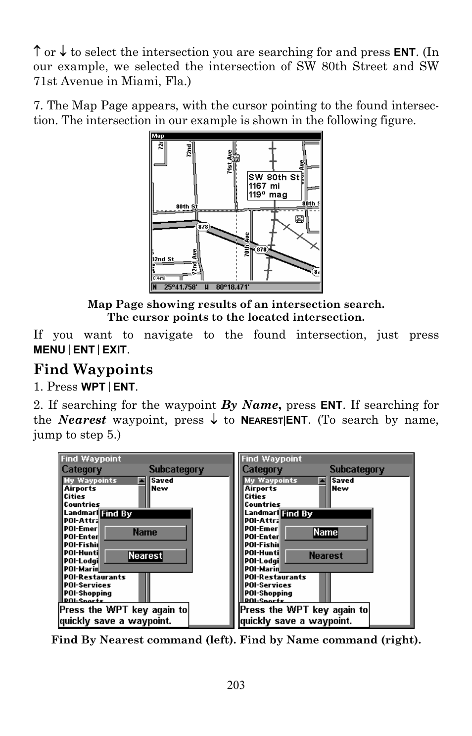 Find waypoints | Lowrance electronic LMS-520C User Manual | Page 213 / 252