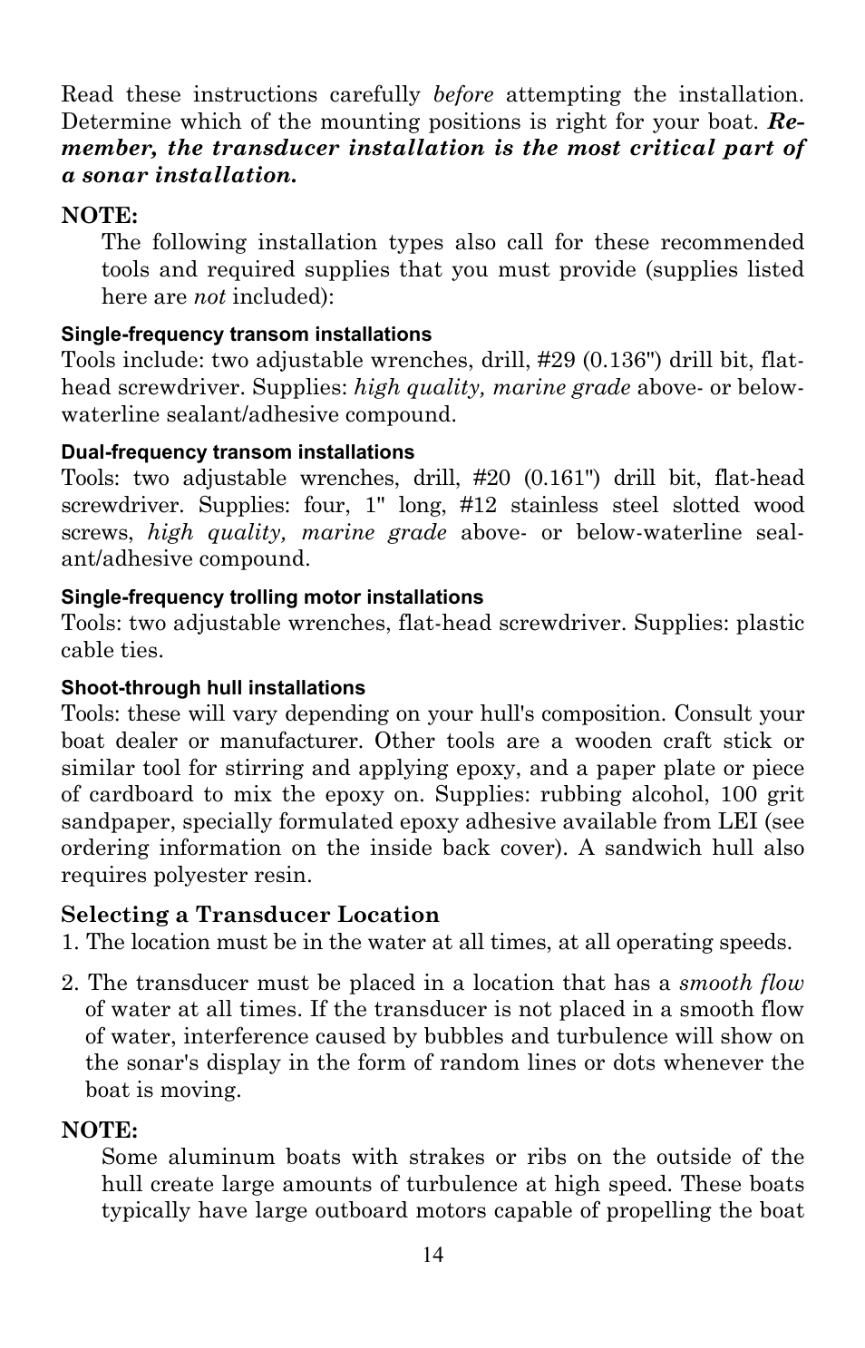 Lowrance electronic LMS-520C User Manual | Page 24 / 252