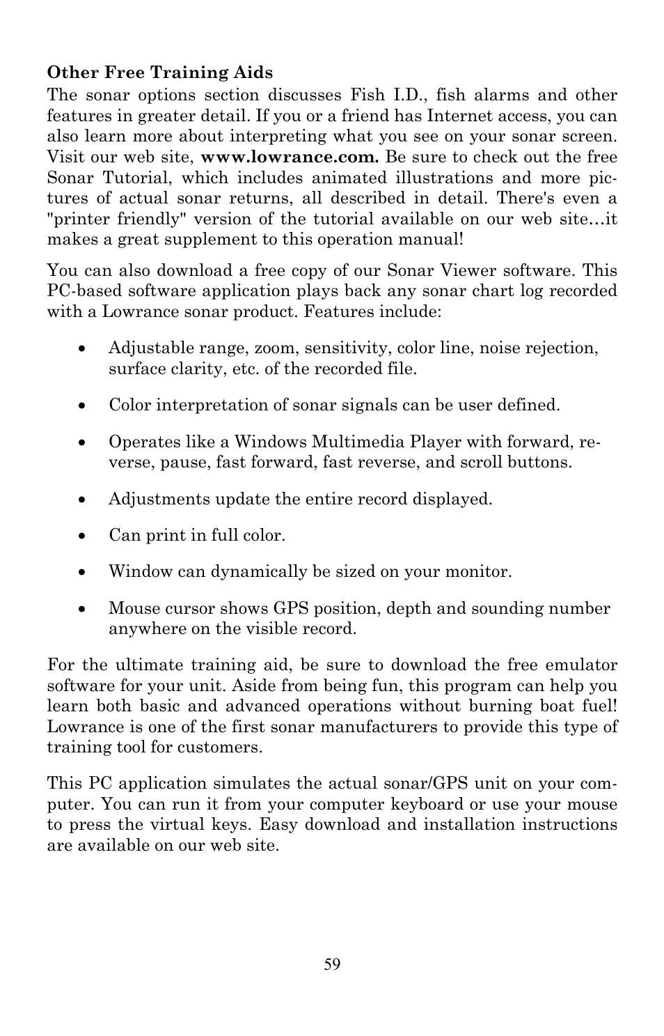 Lowrance electronic LMS-520C User Manual | Page 69 / 252