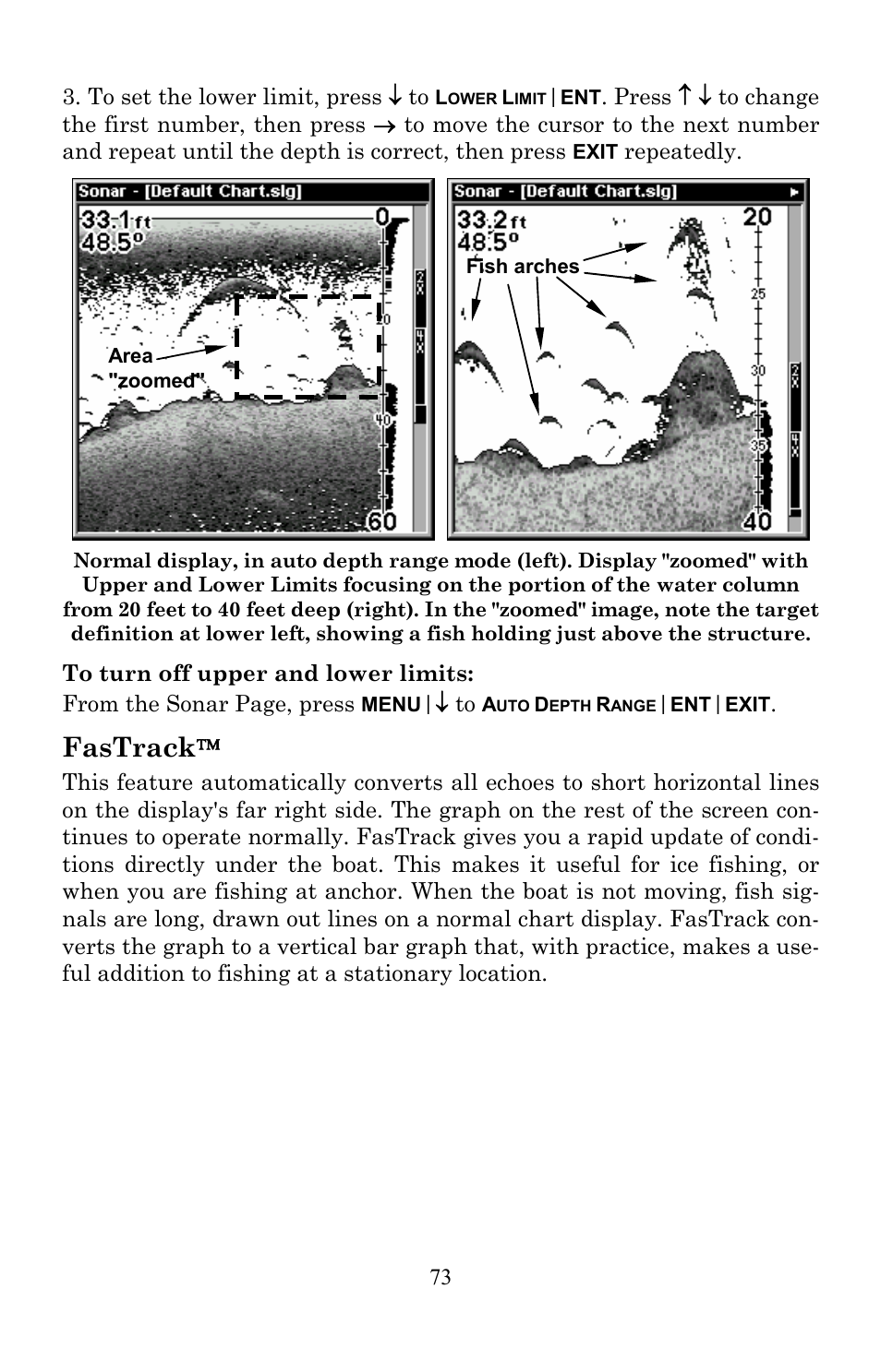 Fastrack | Lowrance electronic LMS-520C User Manual | Page 83 / 252