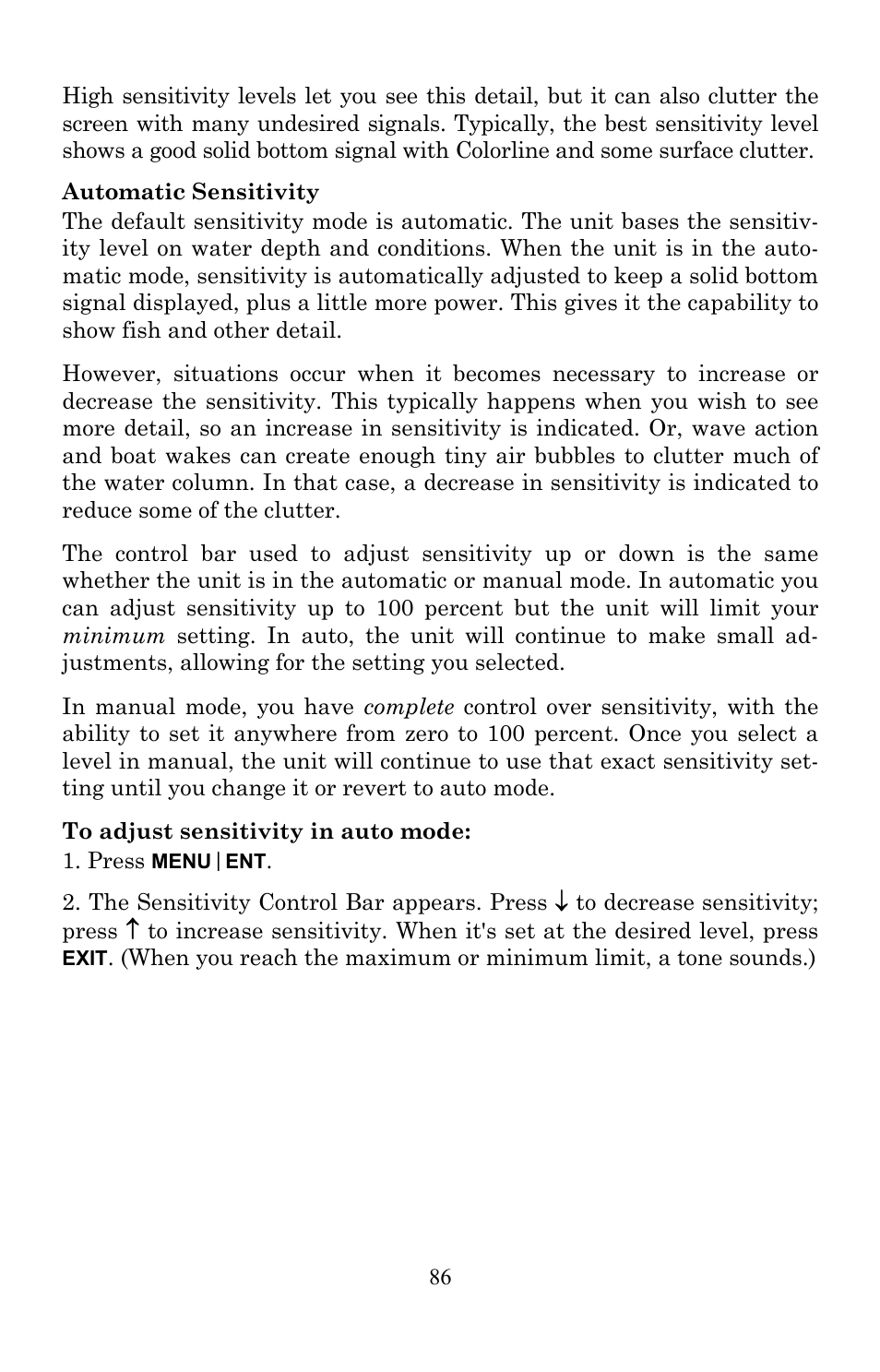 Lowrance electronic LMS-520C User Manual | Page 96 / 252