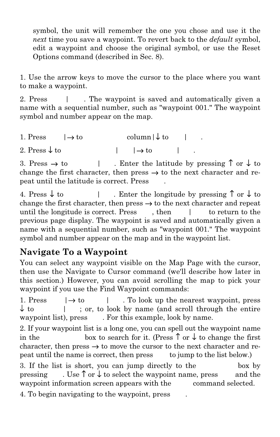 Navigate to a waypoint | Lowrance electronic LMS-337C DF User Manual | Page 130 / 216