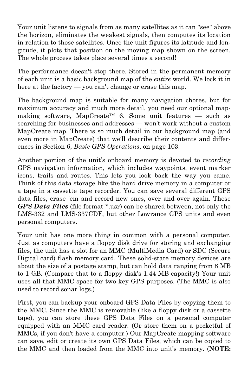 Lowrance electronic LMS-337C DF User Manual | Page 15 / 216