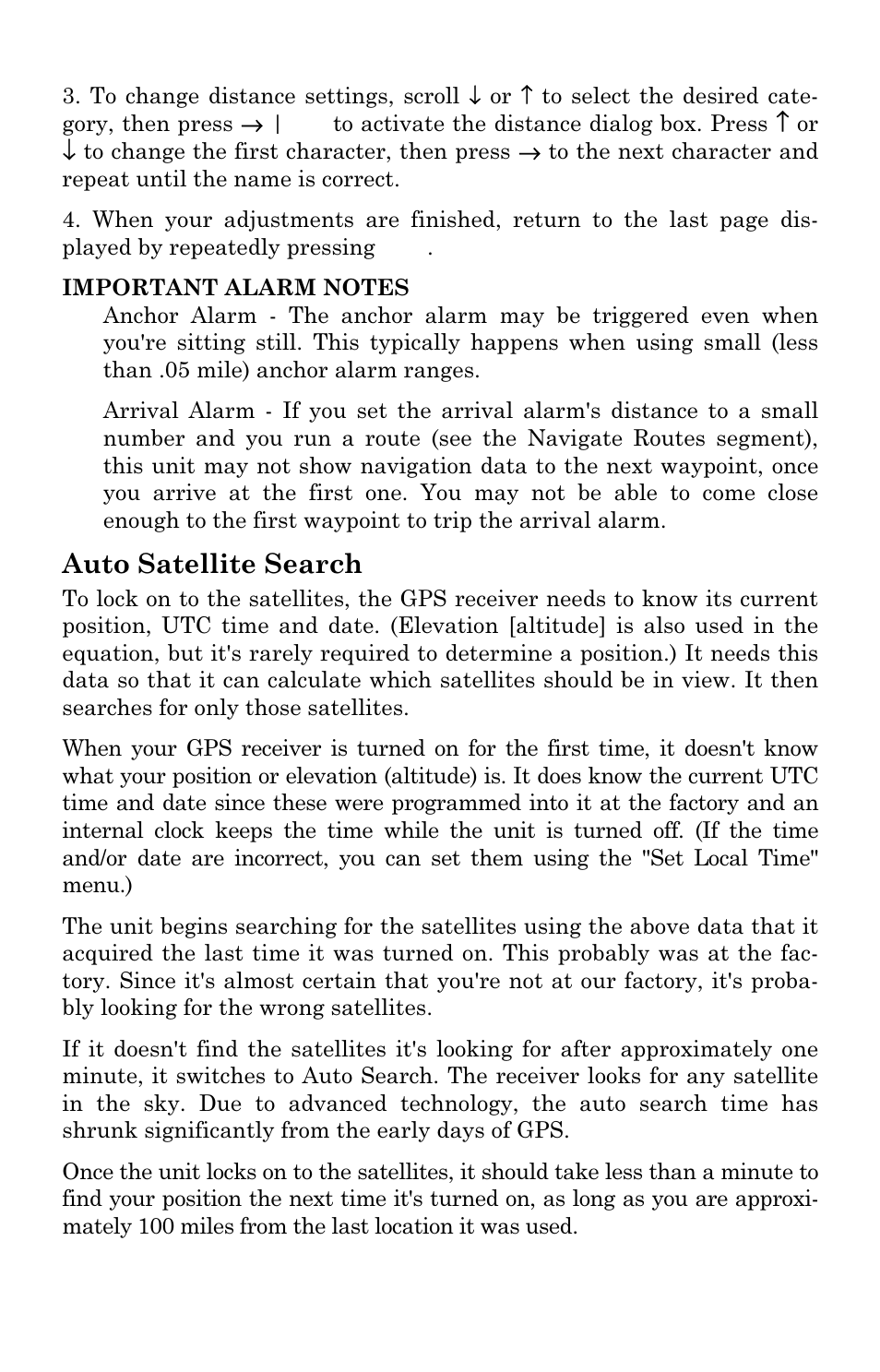 Auto satellite search | Lowrance electronic LMS-337C DF User Manual | Page 158 / 216