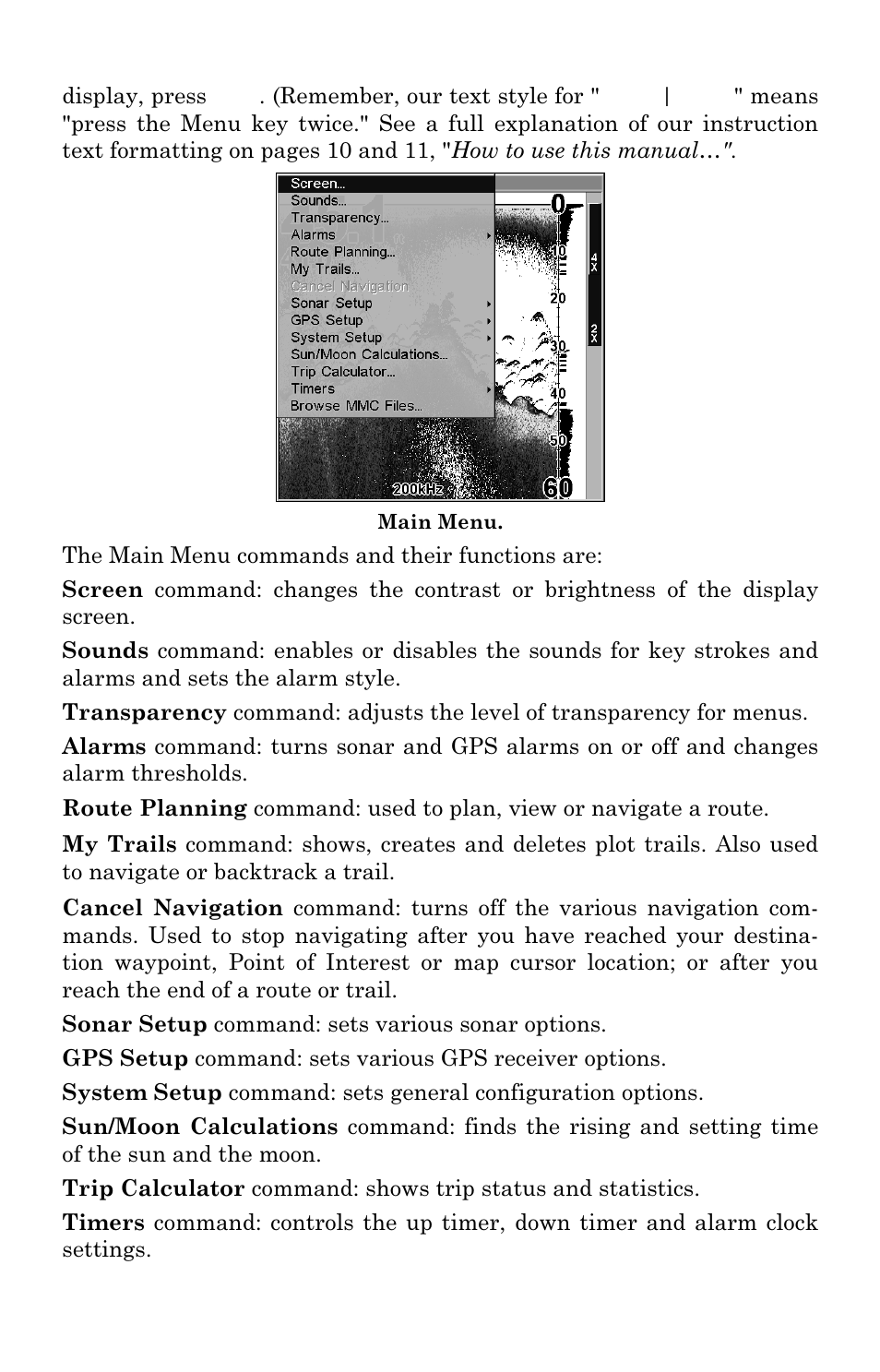 Lowrance electronic LMS-337C DF User Manual | Page 55 / 216