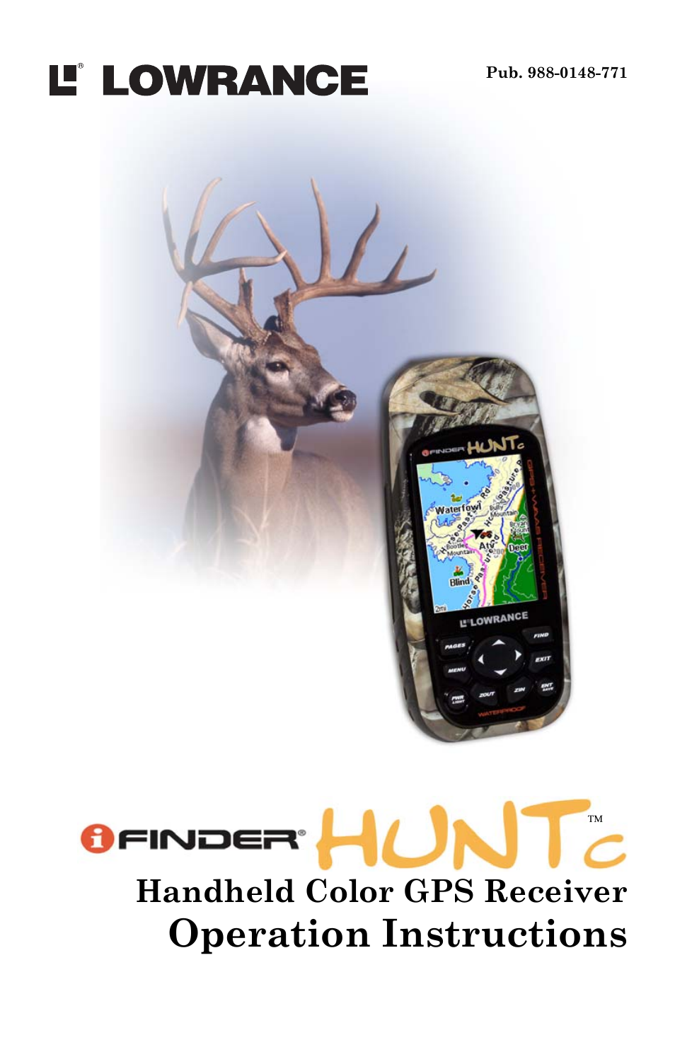 Lowrance electronic Lowrance iFINDER Hunt User Manual | 160 pages