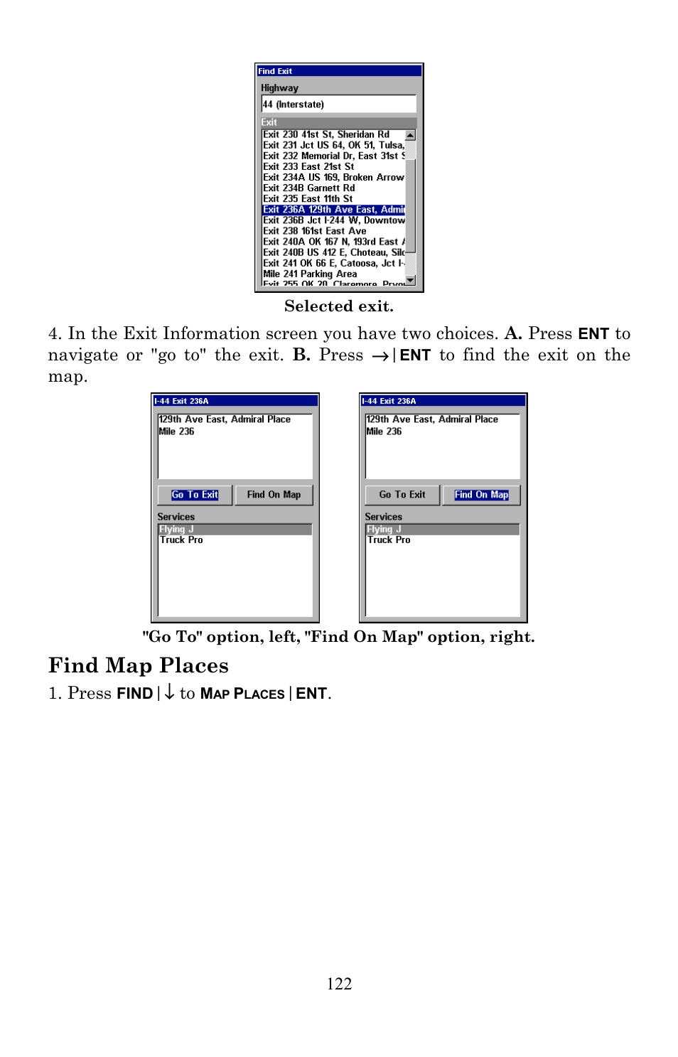 Find map places | Lowrance electronic AirMap 600c User Manual | Page 130 / 152