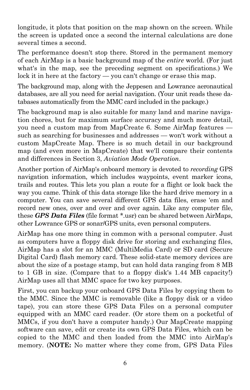 Lowrance electronic AirMap 600c User Manual | Page 14 / 152