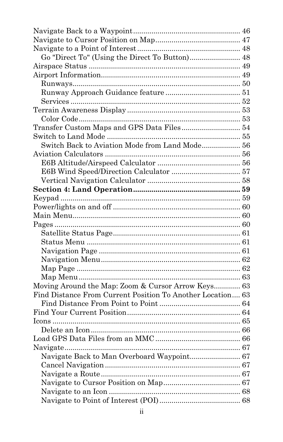 Lowrance electronic AirMap 600c User Manual | Page 4 / 152