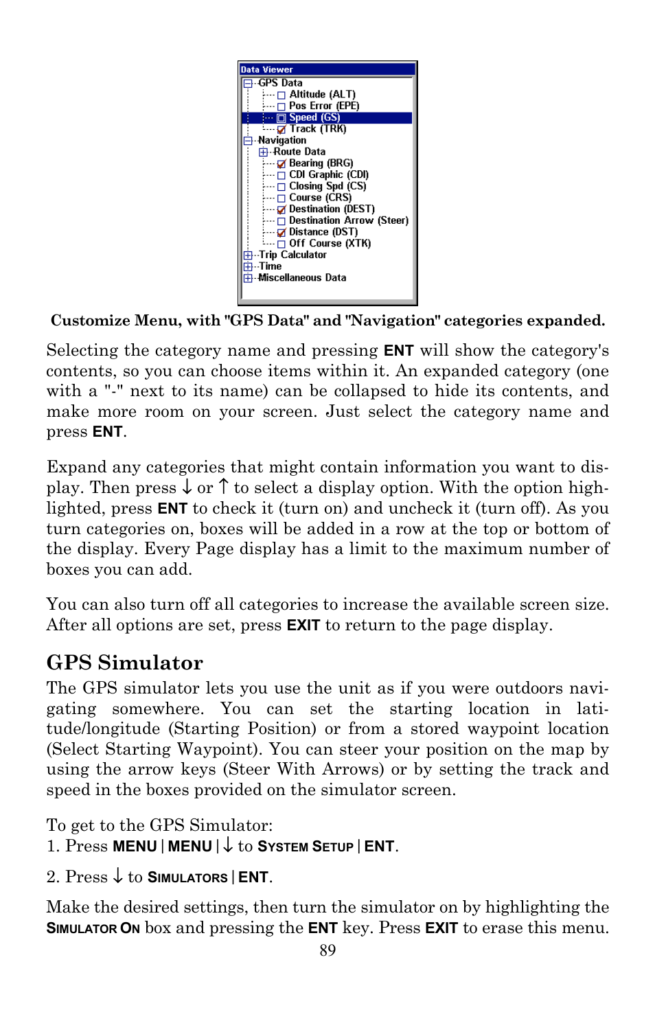 Gps simulator | Lowrance electronic AirMap 600c User Manual | Page 97 / 152