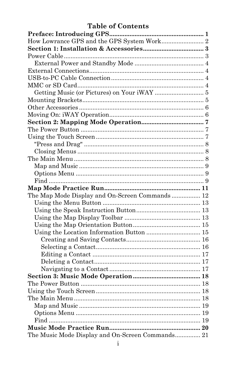 Lowrance electronic 350c User Manual | Page 4 / 78
