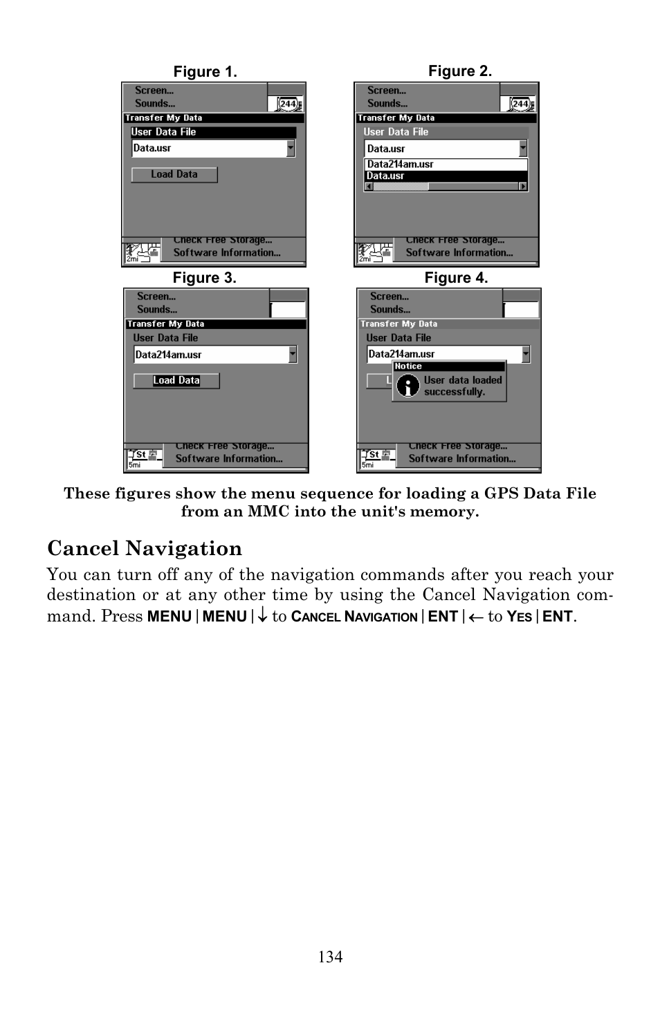 Cancel navigation | Lowrance electronic Lowrance LMS-522c iGPS User Manual | Page 144 / 252