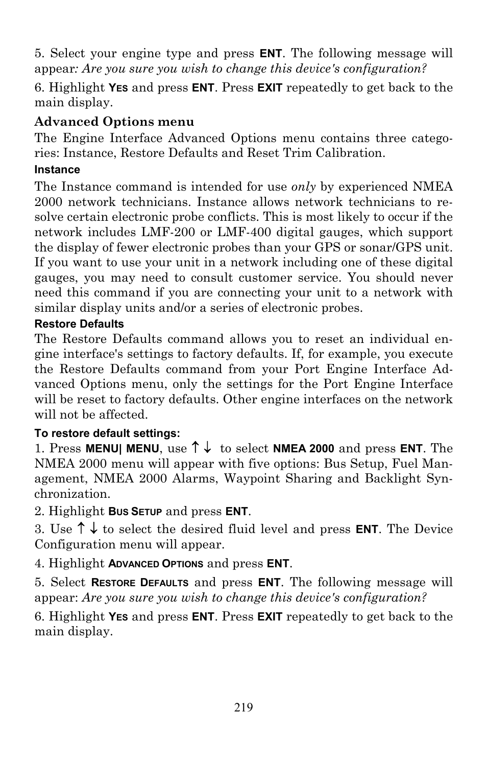 Lowrance electronic Lowrance LMS-522c iGPS User Manual | Page 229 / 252