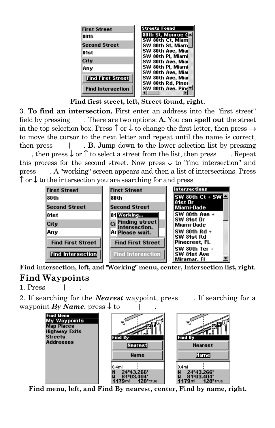 Find waypoints | Lowrance electronic AirMap 500 User Manual | Page 114 / 132