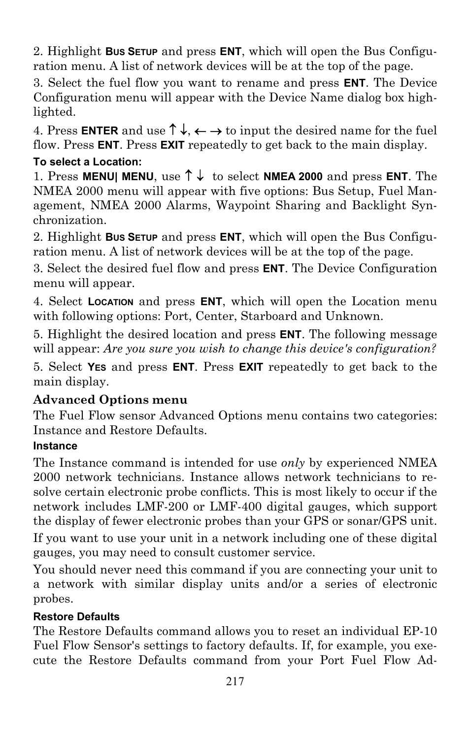 Lowrance electronic Lowrance Fish-finding Sonar & Mapping GPS LMS-520C User Manual | Page 227 / 252