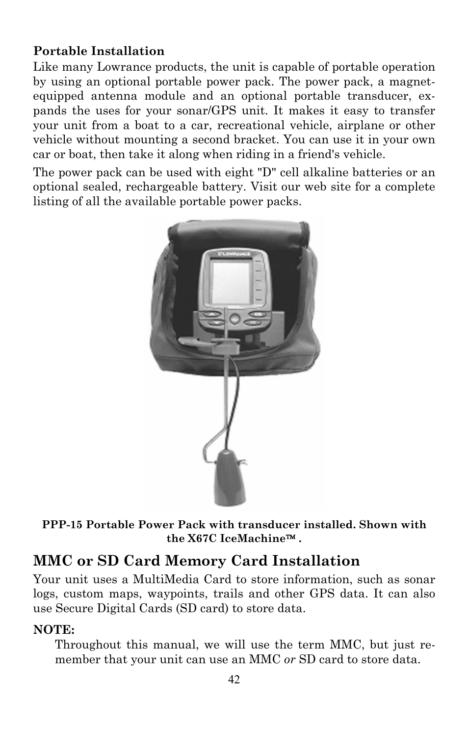 Lowrance electronic Lowrance Fish-finding Sonar & Mapping GPS LMS-520C User Manual | Page 52 / 252