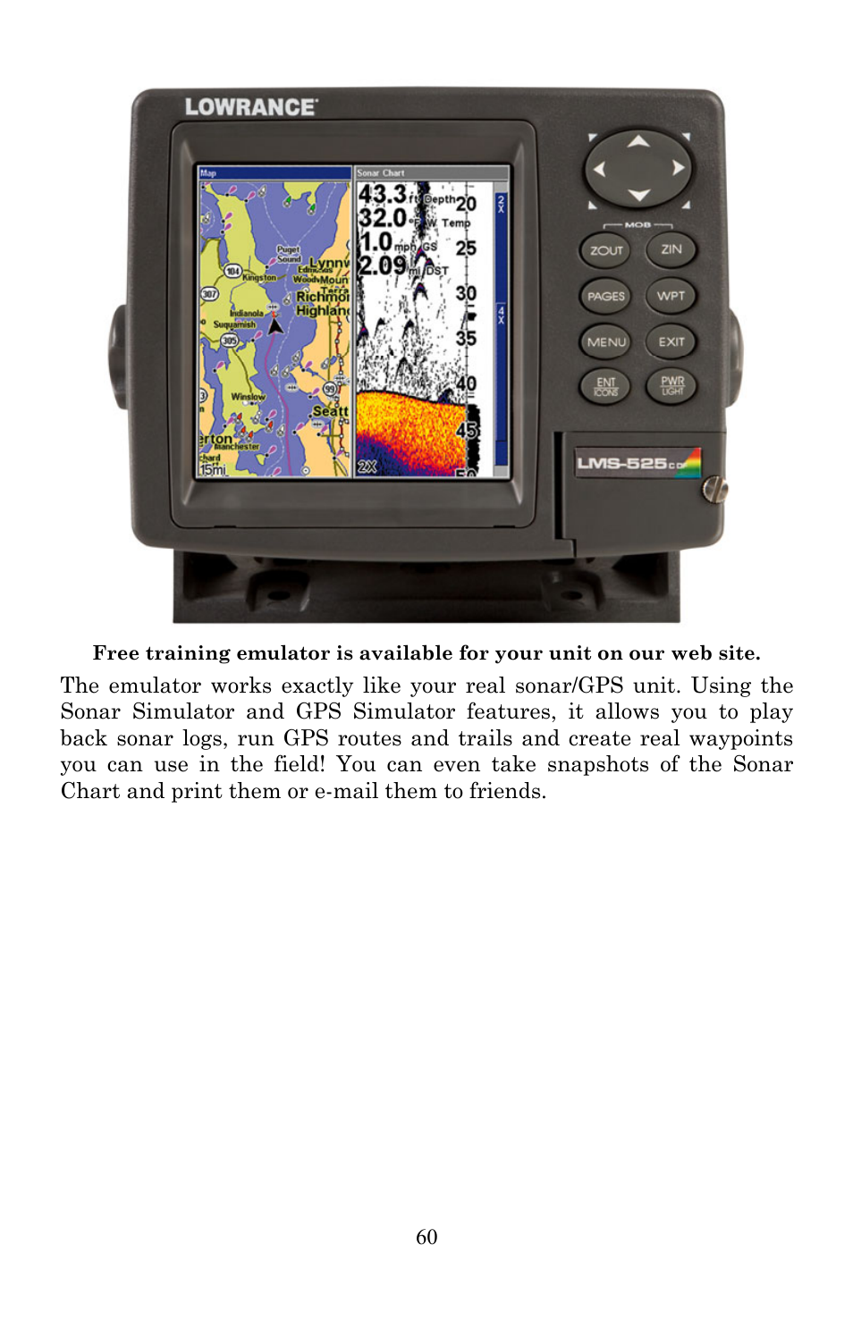 Lowrance electronic Lowrance Fish-finding Sonar & Mapping GPS LMS-520C User Manual | Page 70 / 252