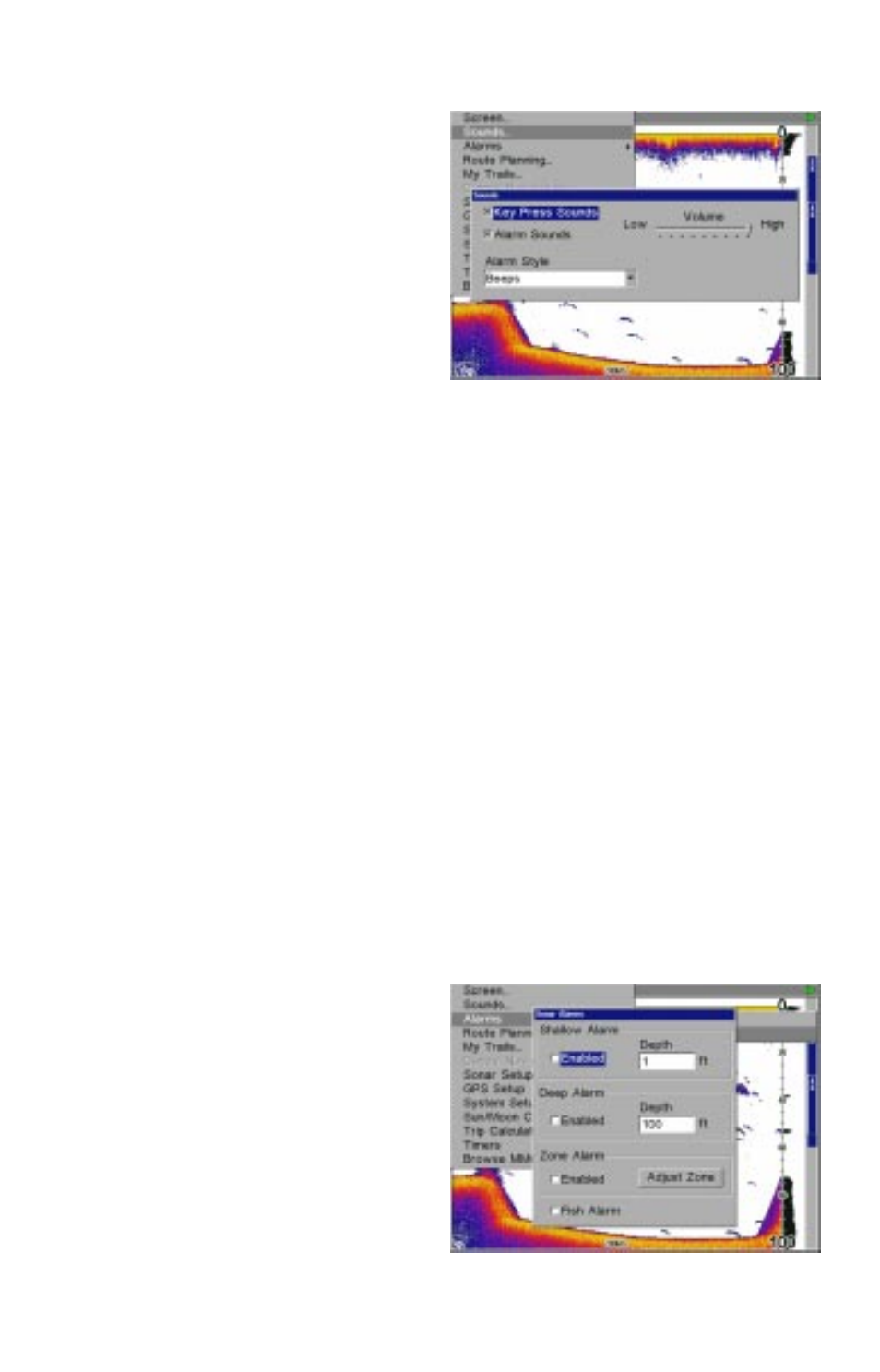 Lowrance electronic LCX-16CI User Manual | Page 24 / 76