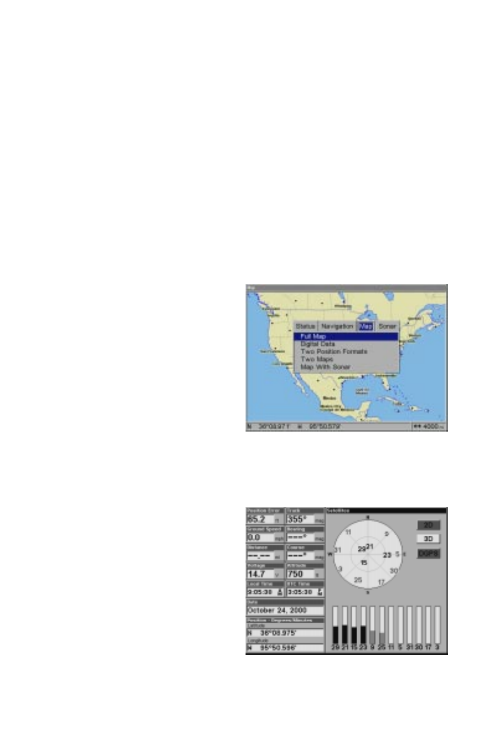 Lowrance electronic LCX-16CI User Manual | Page 36 / 76