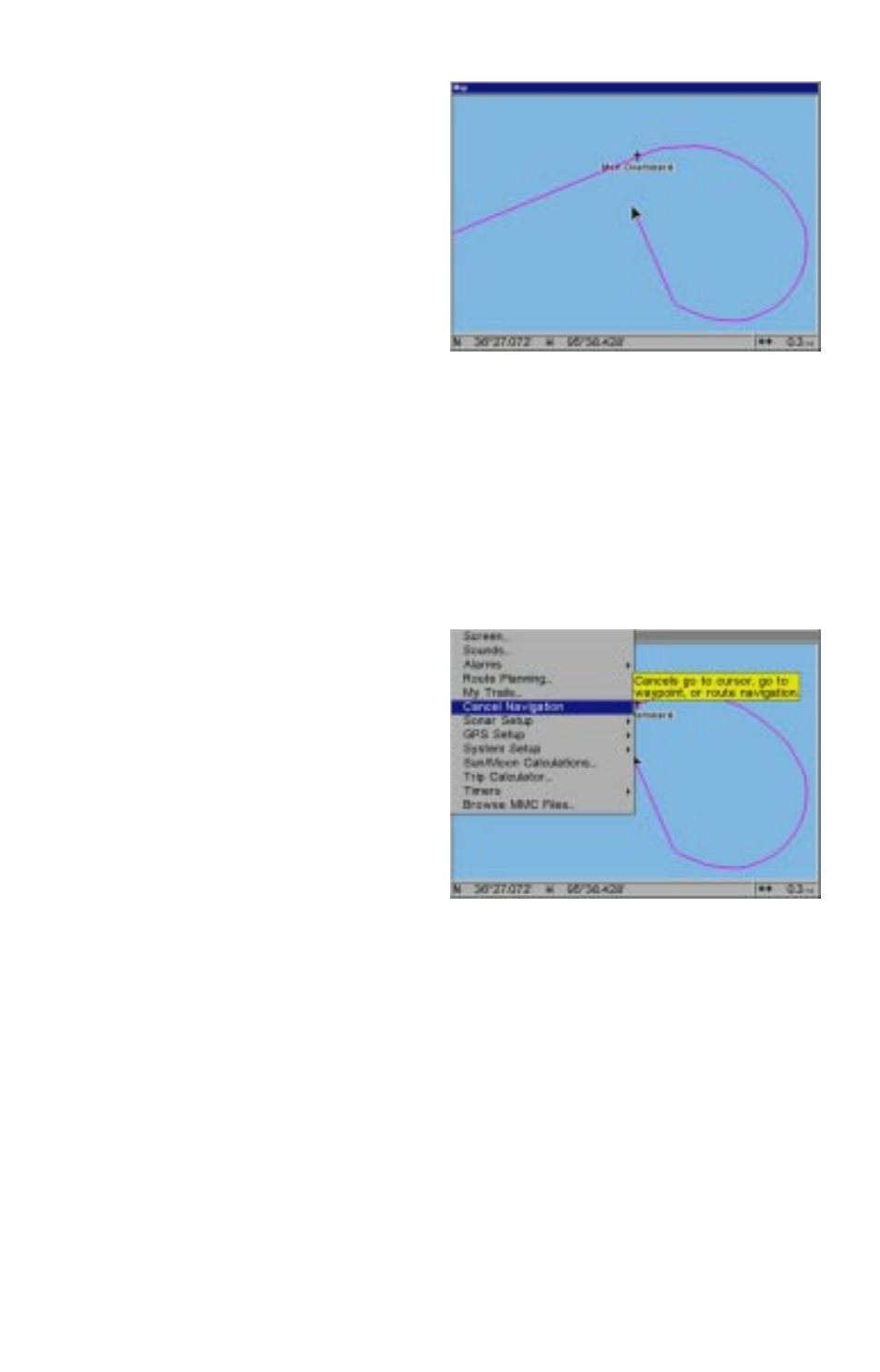 Lowrance electronic LCX-16CI User Manual | Page 54 / 76