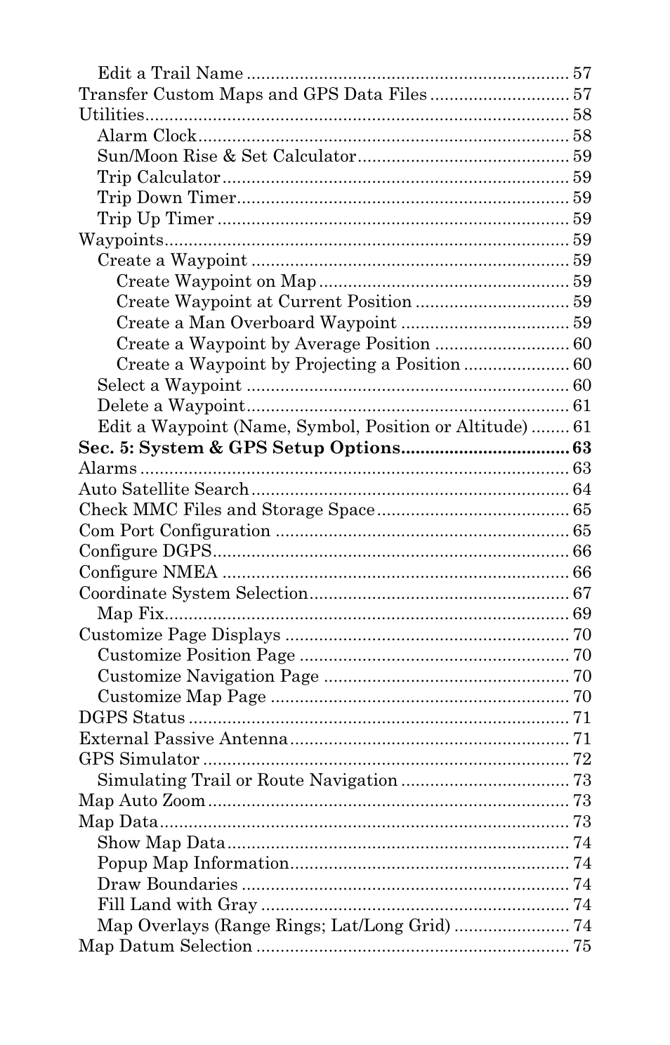 Lowrance electronic Lowrance iFINDER Pro User Manual | Page 5 / 132