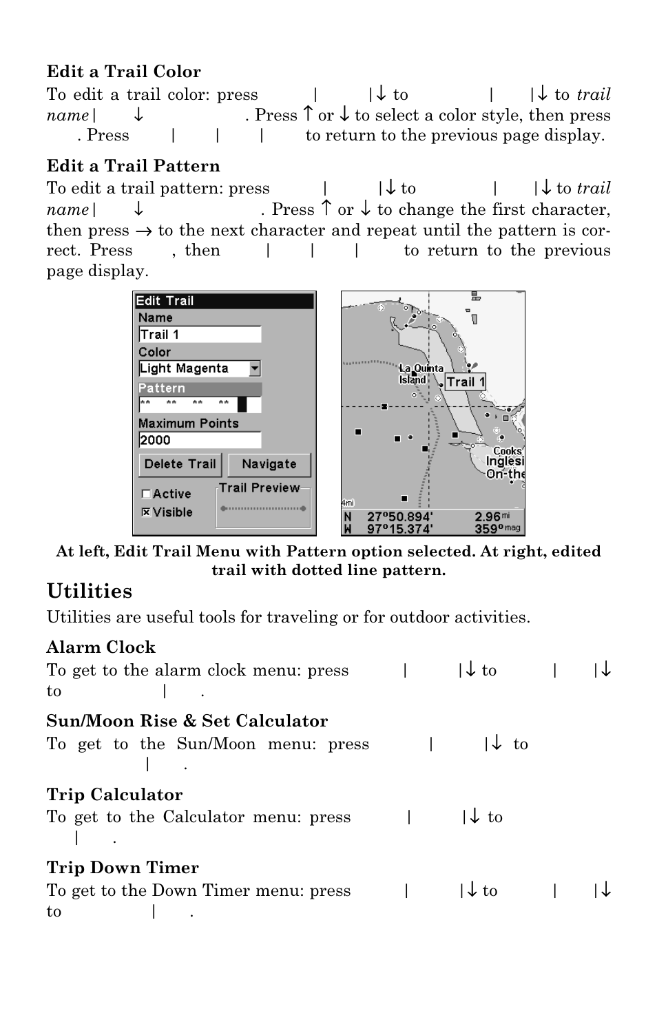 Utilities | Lowrance electronic M68C IceMachine User Manual | Page 124 / 176