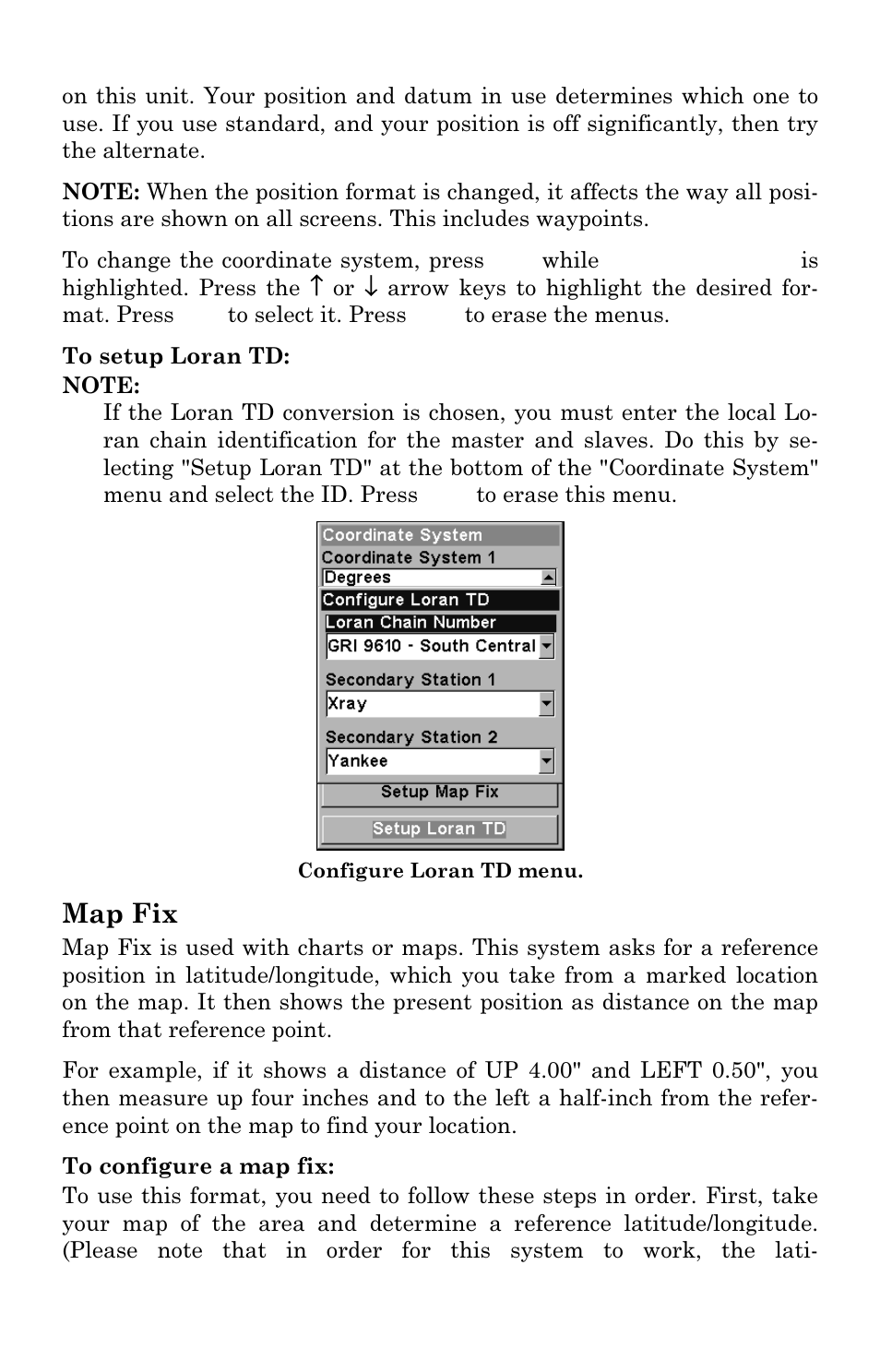 Map fix | Lowrance electronic M68C IceMachine User Manual | Page 130 / 176