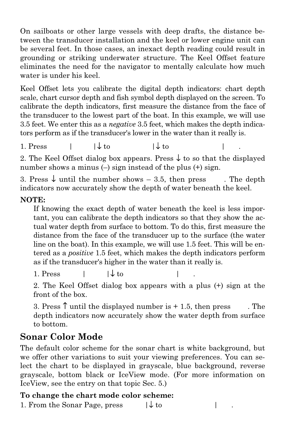 Sonar color mode | Lowrance electronic M68C IceMachine User Manual | Page 68 / 176