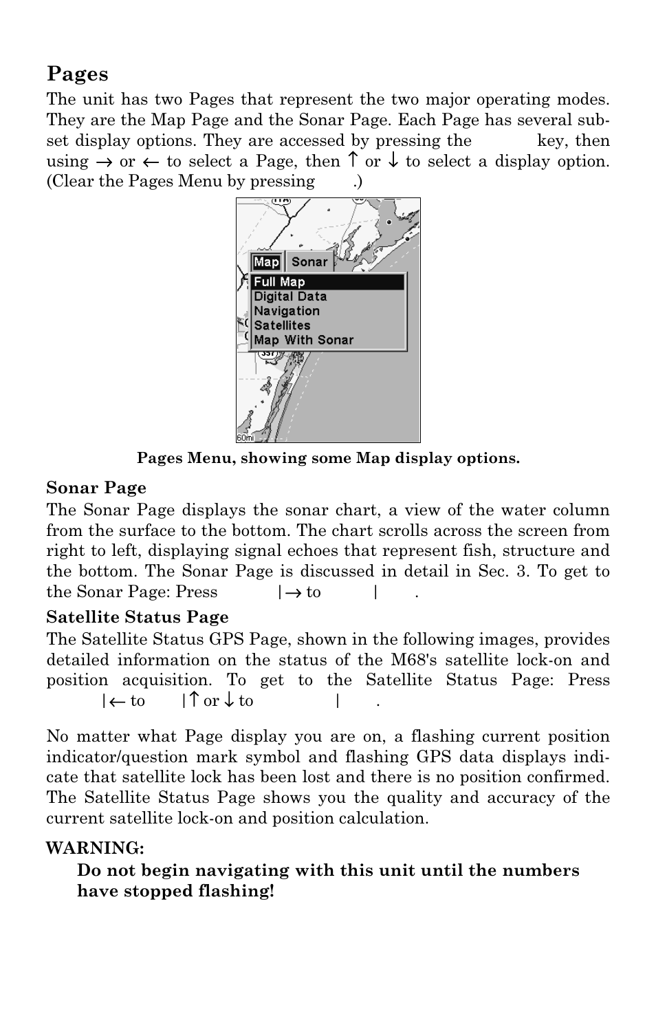 Pages | Lowrance electronic M68C IceMachine User Manual | Page 92 / 176