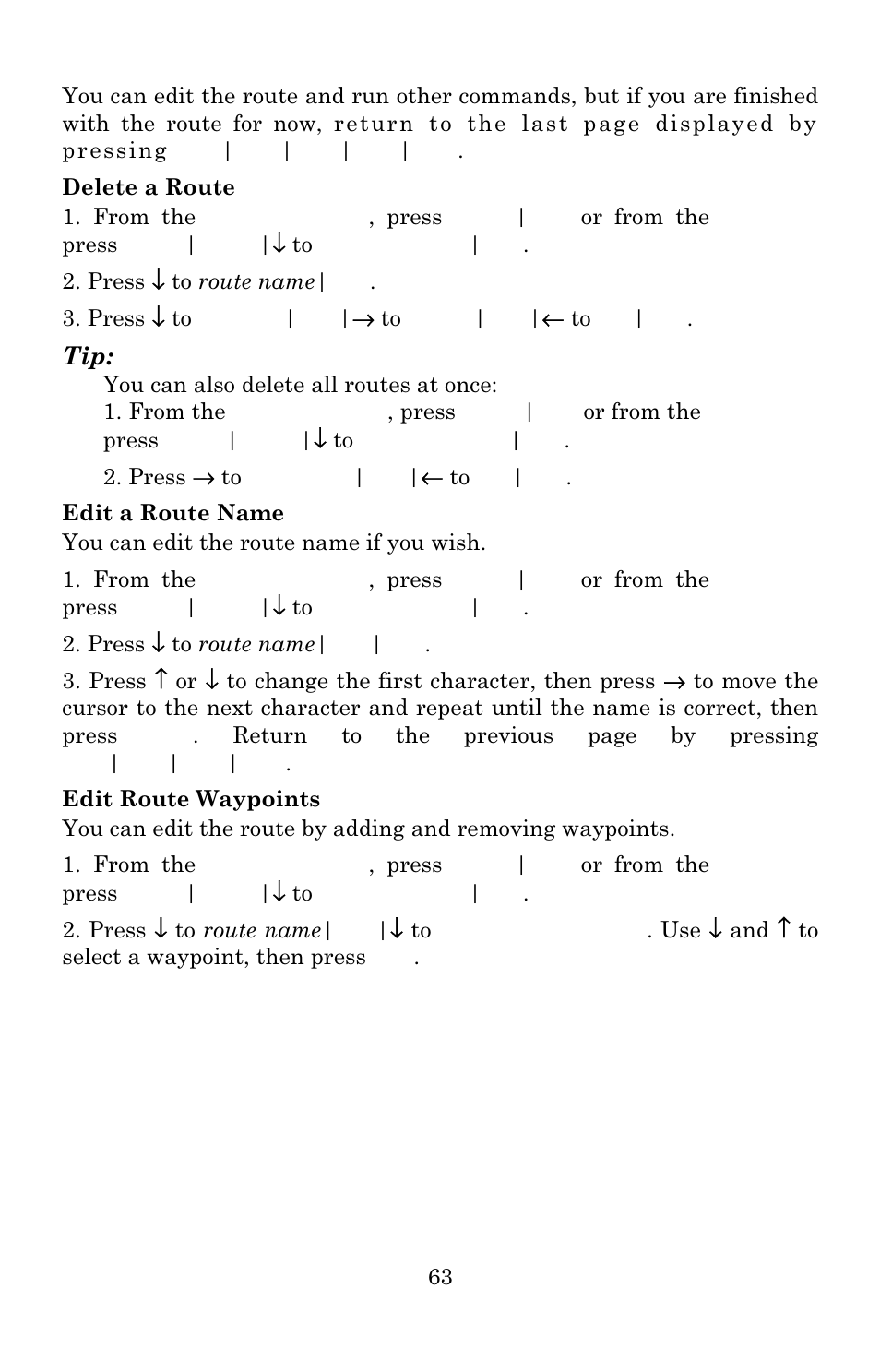 Lowrance electronic 480C User Manual | Page 69 / 140