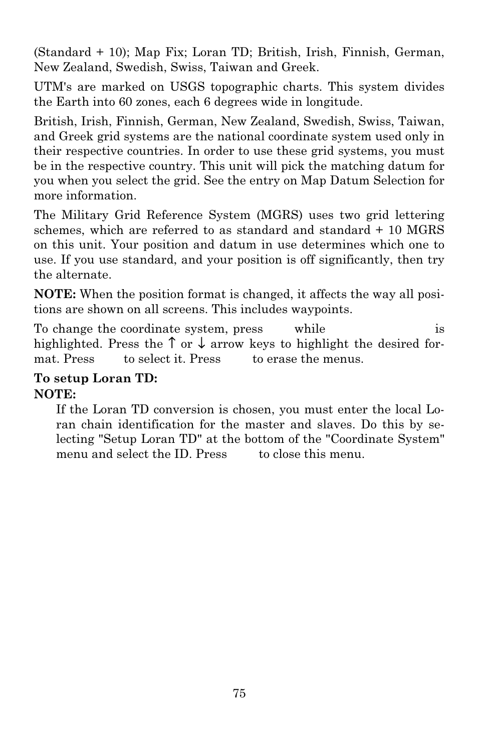 Lowrance electronic 480C User Manual | Page 81 / 140