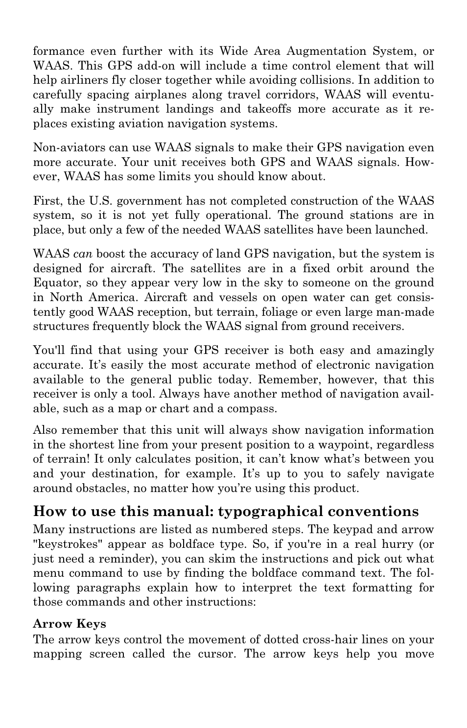 How to use this manual: typographical conventions | Lowrance electronic Lowrance GlobalMap 5500C User Manual | Page 14 / 136