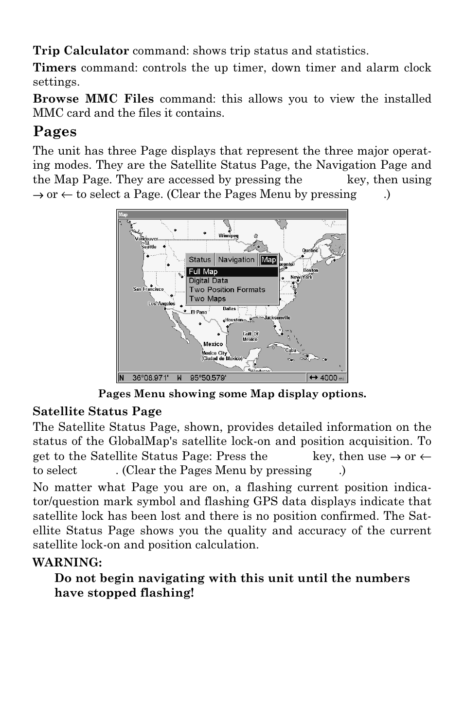 Pages | Lowrance electronic Lowrance GlobalMap 5500C User Manual | Page 34 / 136