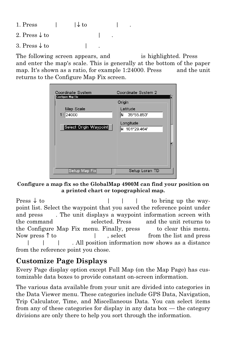 Customize page displays | Lowrance electronic Lowrance GlobalMap 5500C User Manual | Page 81 / 136