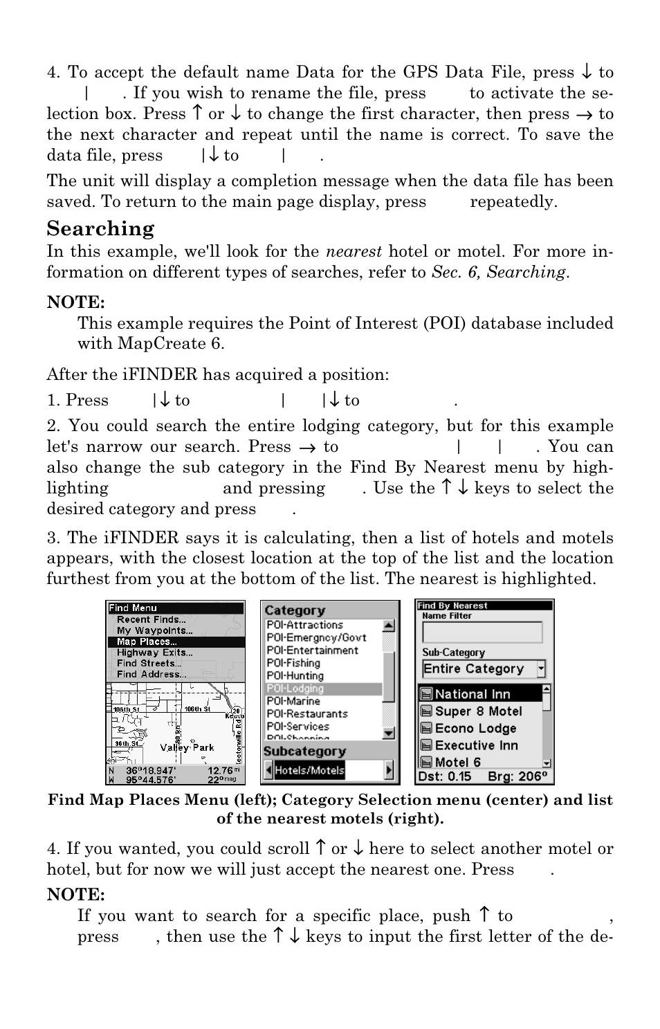 Searching | Lowrance electronic Lowrance iFINDER Explorer User Manual | Page 66 / 140