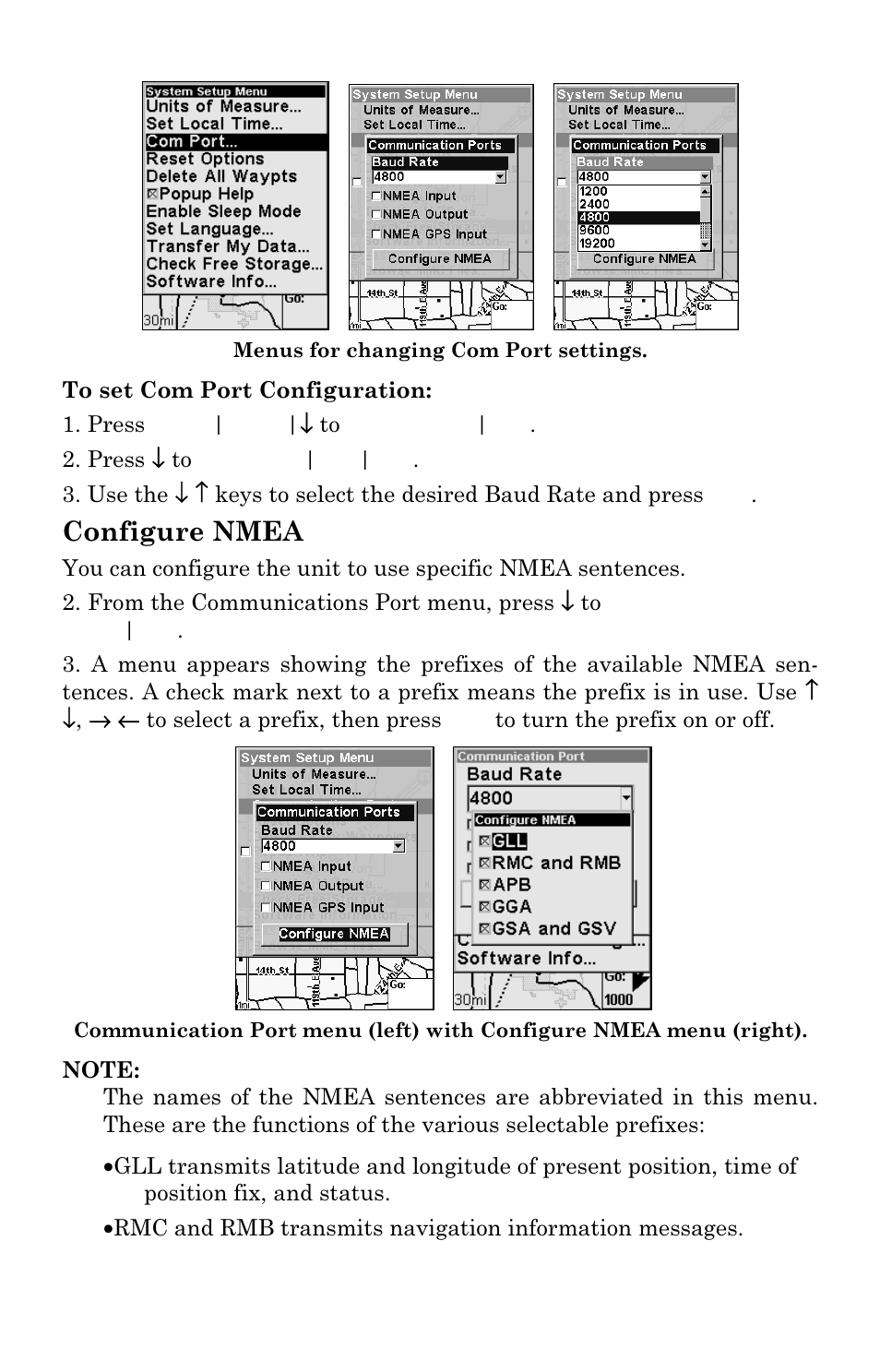 Configure nmea | Lowrance electronic Lowrance iFINDER Explorer User Manual | Page 82 / 140