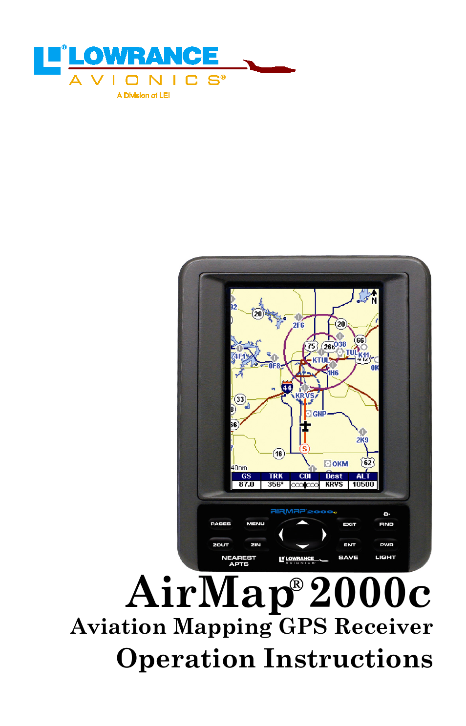 Lowrance electronic AirMap 2000C User Manual | 148 pages