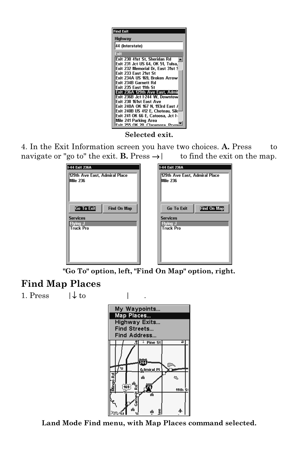 Find map places | Lowrance electronic AirMap 2000C User Manual | Page 126 / 148