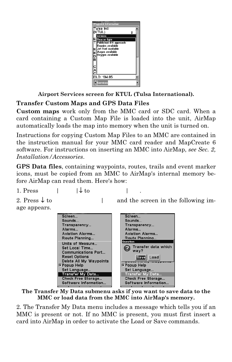 Lowrance electronic AirMap 2000C User Manual | Page 58 / 148