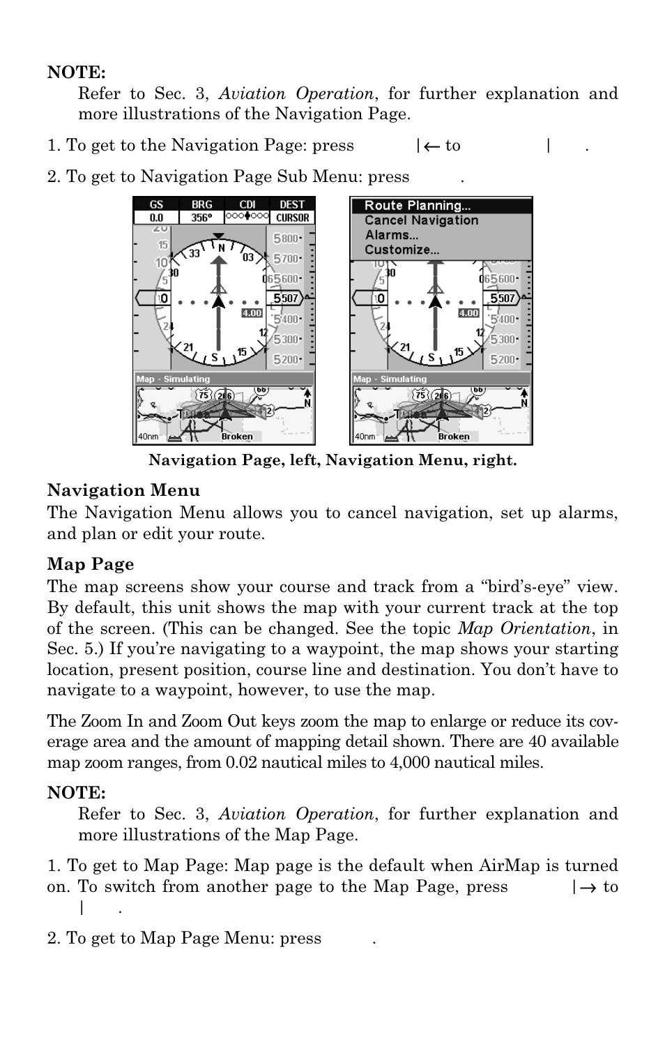 Lowrance electronic AirMap 2000C User Manual | Page 66 / 148