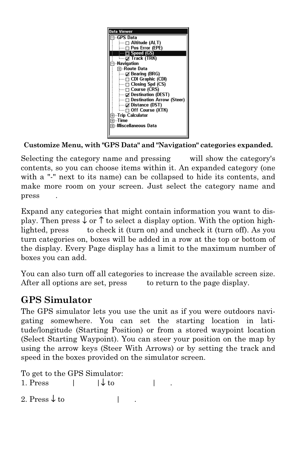 Gps simulator | Lowrance electronic AirMap 2000C User Manual | Page 93 / 148