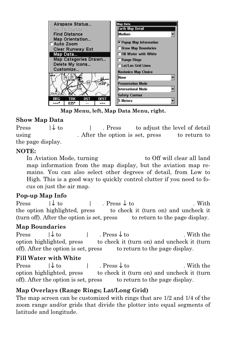 Lowrance electronic AirMap 2000C User Manual | Page 95 / 148