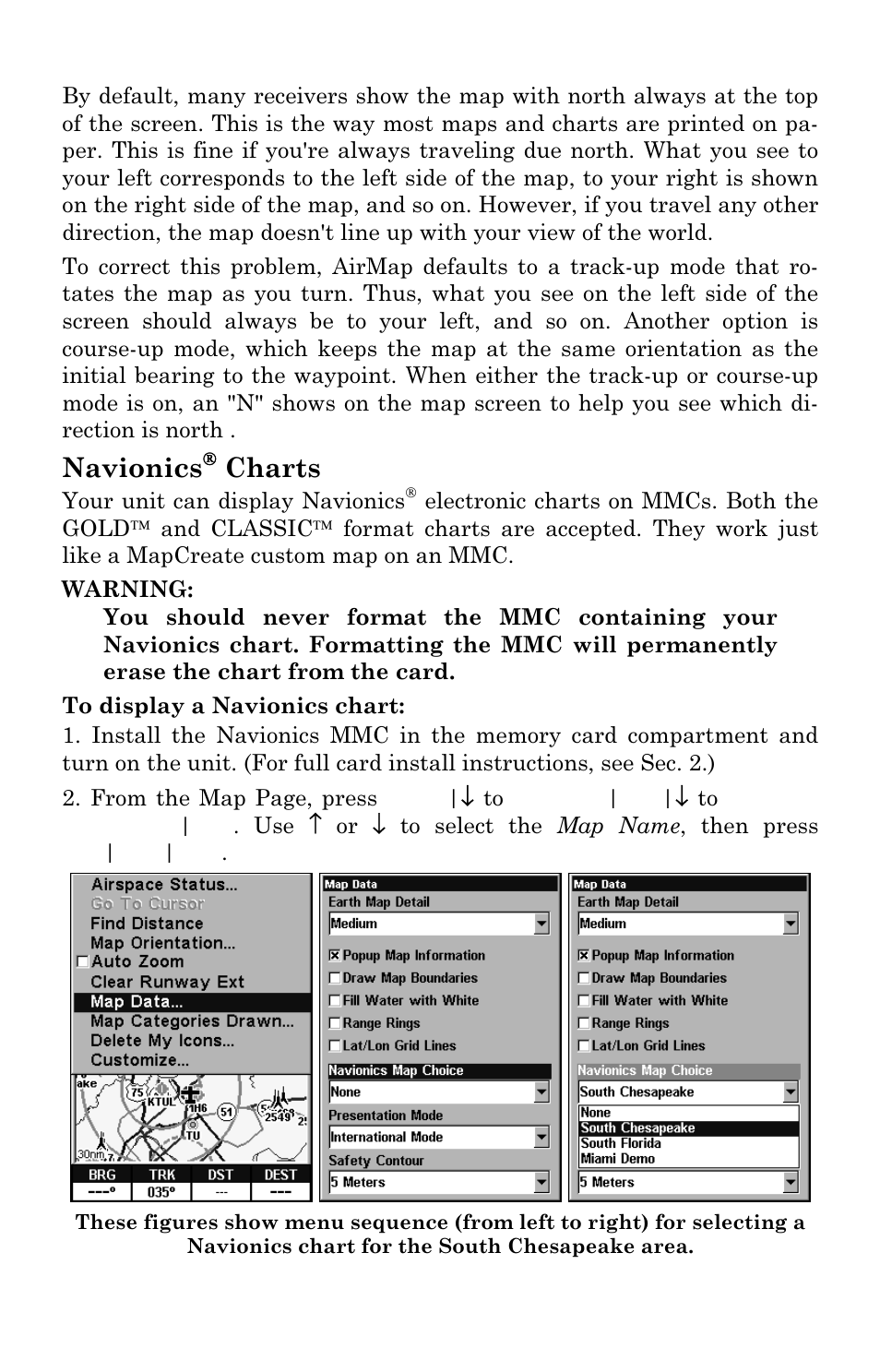 Navionics, Charts | Lowrance electronic AirMap 2000C User Manual | Page 98 / 148