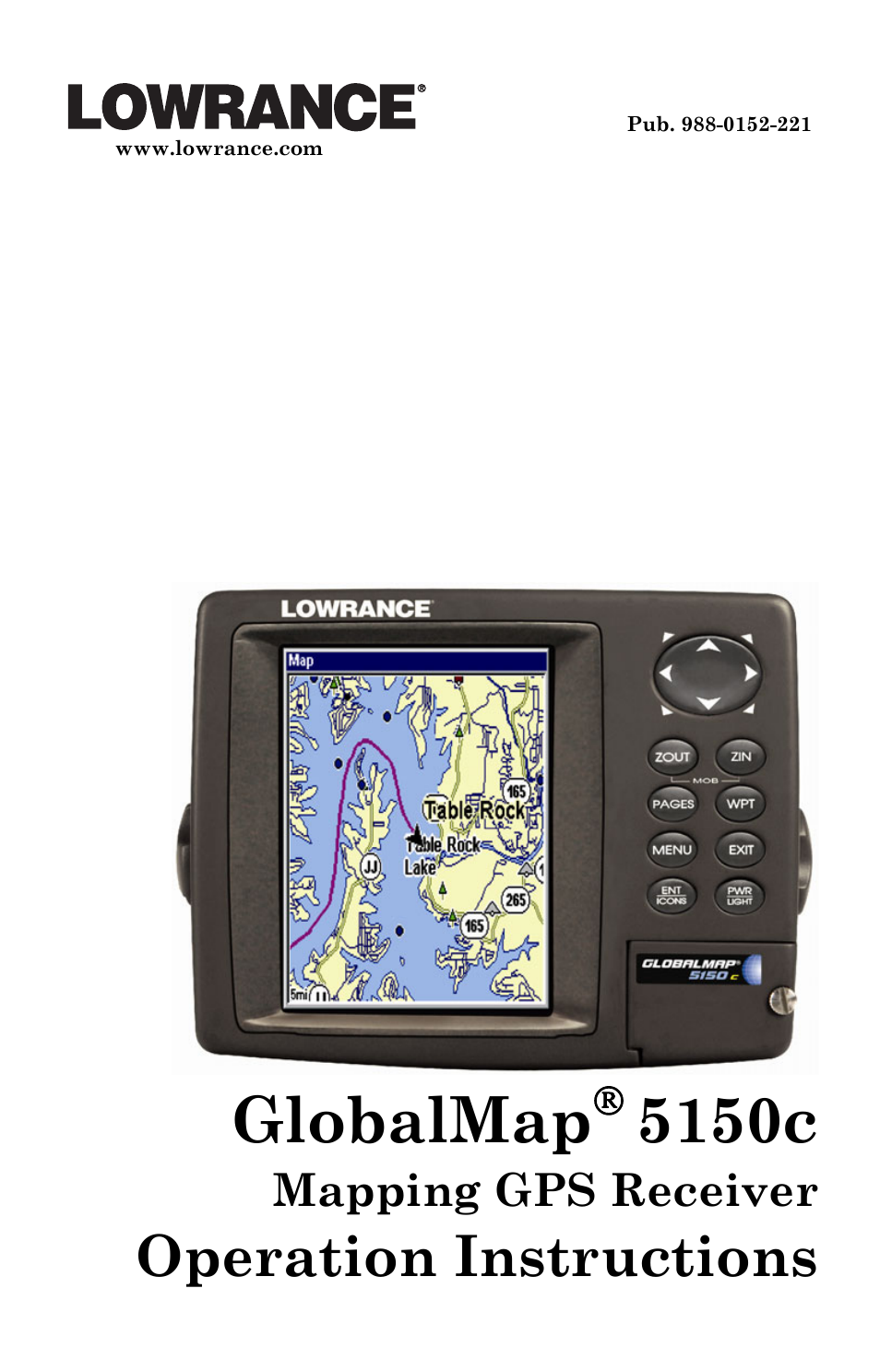 Lowrance electronic 5150C User Manual | 140 pages