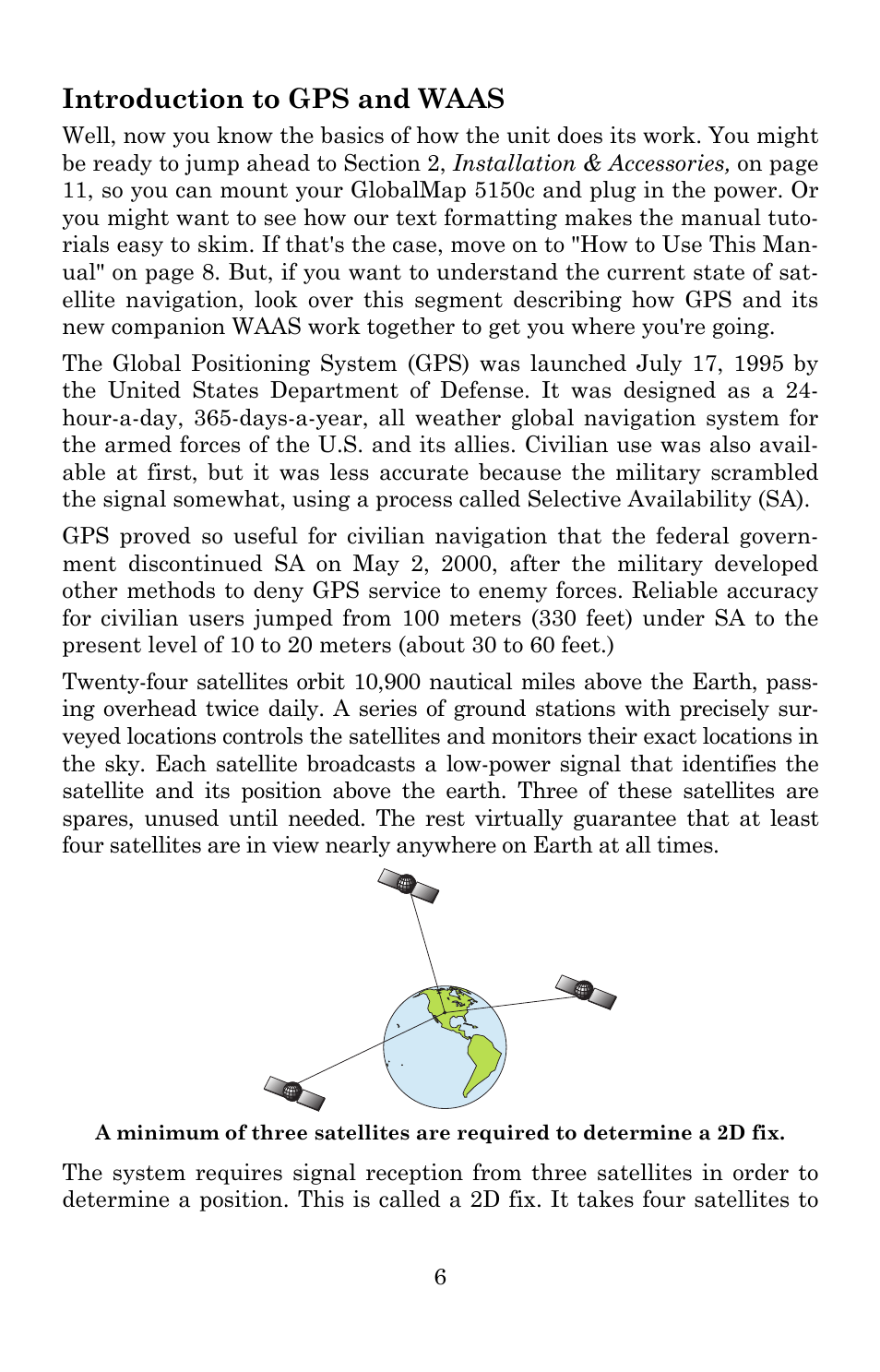 Introduction to gps and waas | Lowrance electronic 5150C User Manual | Page 12 / 140